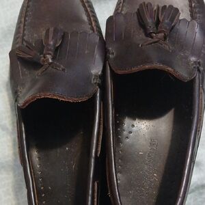 Brown Tassel Loafers